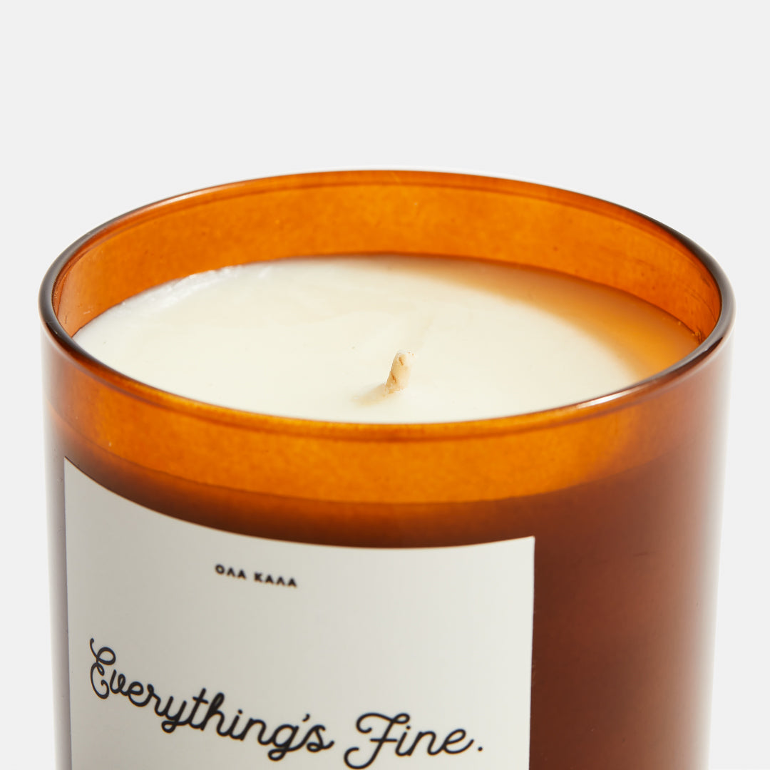 100% soy wax, hand-poured in ultra small batches in Los Angeles, CA. Made with a lead-free cotton wick and premium fragrance and essential oils for a clean burn. fresh coconut tropical pina colada candle