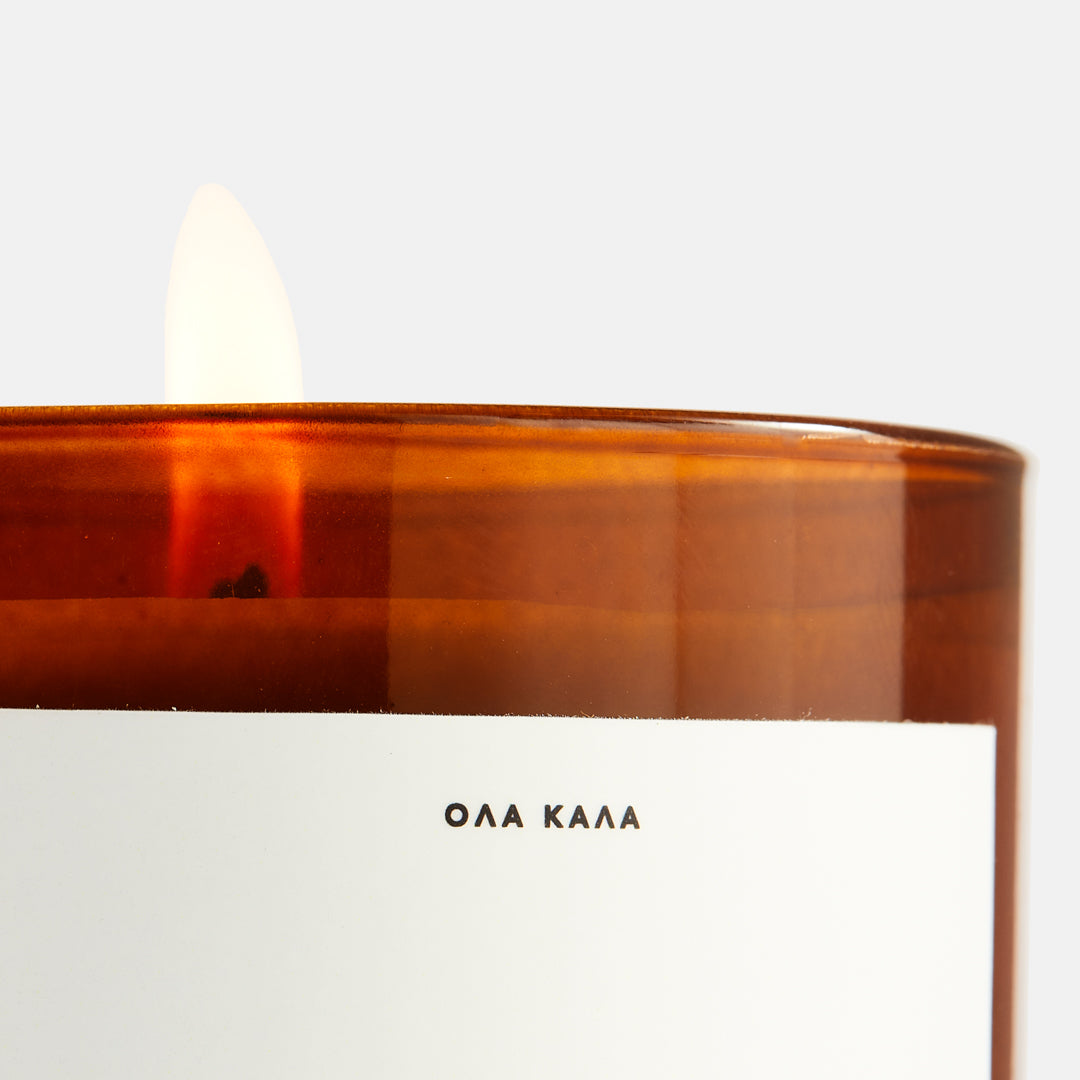 100% soy wax, hand-poured in ultra small batches in Los Angeles, CA. Made with a lead-free cotton wick and premium fragrance and essential oils for a clean burn. fresh coconut tropical pina colada candle